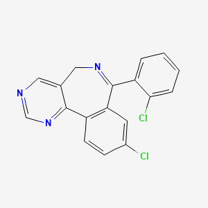 molecular formula C18H11Cl2N3 B1662744 Ro 22-3245 CAS No. 76988-39-1