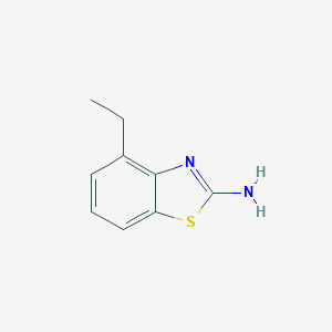 molecular formula C9H10N2S B166275 4-Ethyl-1,3-benzothiazol-2-amine CAS No. 139331-68-3