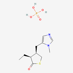 molecular formula C11H19N2O5PS B1662751 ENS-163 phosphate CAS No. 117707-51-4