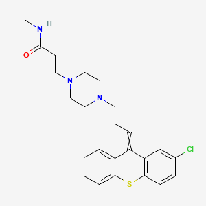 molecular formula C24H28ClN3OS B1662756 Clotixamid CAS No. 4177-58-6