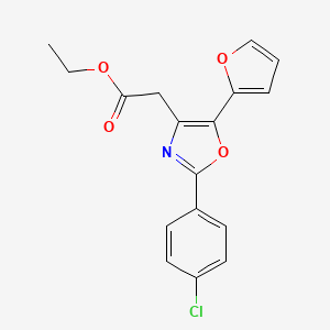 molecular formula C17H14ClNO4 B1662764 TA-1801 CAS No. 88352-44-7