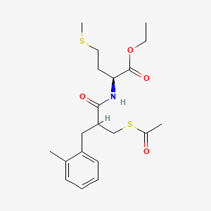 molecular formula C₂₀H₂₉NO₄S₂ B1662769 Sch-42495 racemate CAS No. 145841-10-7