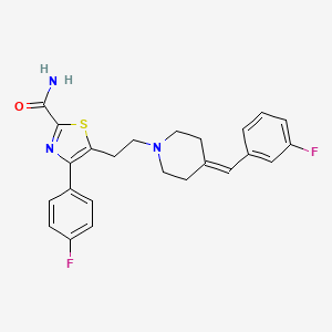 molecular formula C24H23F2N3OS B1662776 NRA-0160 