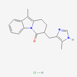 molecular formula C₁₈H₂₀ClN₃O B1662777 FK1052 hydrochloride CAS No. 129299-81-6