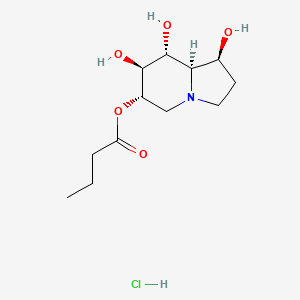 molecular formula C12H22ClNO5 B1662779 Celgosivir Hydrochloride CAS No. 141117-12-6