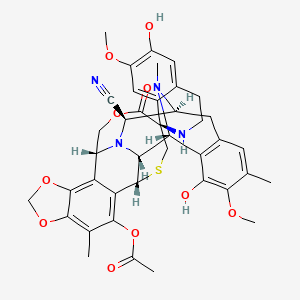 molecular formula C40H42N4O10S B1662780 Ecteinascidin 770 