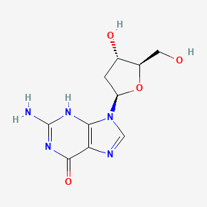 molecular formula C₁₀H₁₃N₅O₄ B1662781 2'-Deoxyguanosine CAS No. 961-07-9