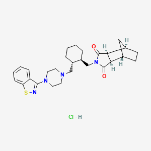 molecular formula C28H37ClN4O2S B1662782 Lurasidone hydrochloride CAS No. 367514-88-3