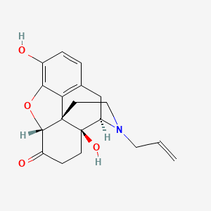 molecular formula C19H21NO4 B1662785 纳洛酮 CAS No. 465-65-6