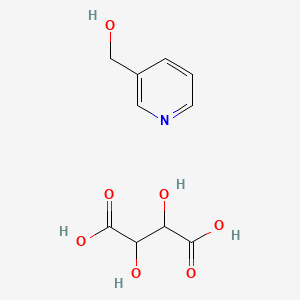 molecular formula C10H13NO7 B1662793 3-Pyridinemethanol CAS No. 100-55-0