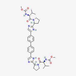 molecular formula C40H50N8O6 B1662798 Daclatasvir SRRS Isomer CAS No. 1009119-64-5