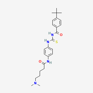 molecular formula C25H34N4O2S B1662799 Tenovin-6 CAS No. 1011557-82-6
