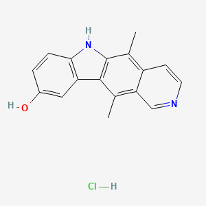 molecular formula C17H15ClN2O B1662802 Ellipticine analog CAS No. 52238-35-4