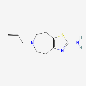 molecular formula C10H15N3S B1662805 Talipexole CAS No. 101626-70-4