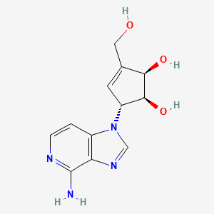molecular formula C12H14N4O3 B1662806 3-Deazaneplanocin CAS No. 102052-95-9
