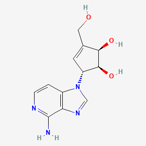molecular formula C₁₂H₁₄N₄O₃ B1662806 3-Deazaneplanocin CAS No. 102052-95-9