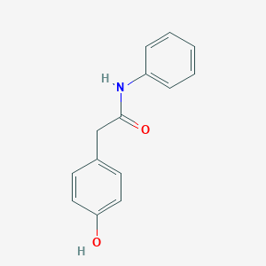 molecular formula C14H13NO2 B166281 2-(4-Hydroxy-phenyl)-N-phenyl-acetamide CAS No. 131179-71-0