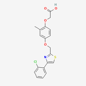 molecular formula C19H16ClNO4S B1662810 GPR120 modulator 1 CAS No. 1050506-75-6