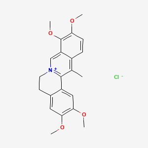 molecular formula C22H24ClNO4 B1662811 Dehydrocorydaline chloride CAS No. 10605-03-5