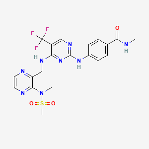 B1662816 Defactinib CAS No. 1073154-85-4