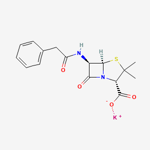 molecular formula C16H17KN2O4S B1662830 Penicillin G potassium CAS No. 113-98-4