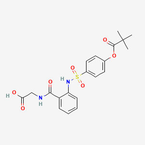 molecular formula C20H22N2O7S B1662846 Sivelestat CAS No. 127373-66-4