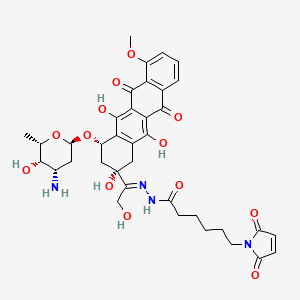 molecular formula C37H42N4O13 B1662850 Doxo-emch CAS No. 1361644-26-9