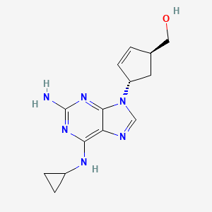molecular formula C14H18N6O B1662851 Abacavir CAS No. 136470-78-5