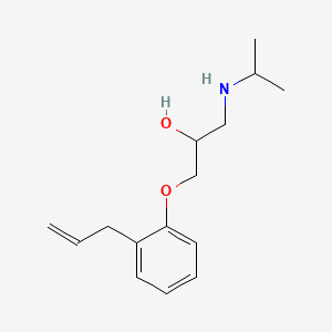molecular formula C15H23NO2 B1662852 Alprenolol CAS No. 13655-52-2