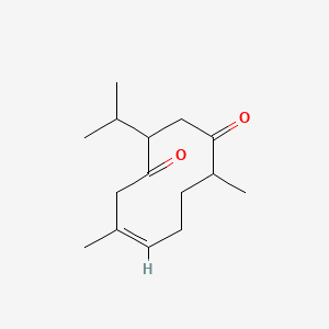 molecular formula C15H24O2 B1662853 Curdione CAS No. 13657-68-6