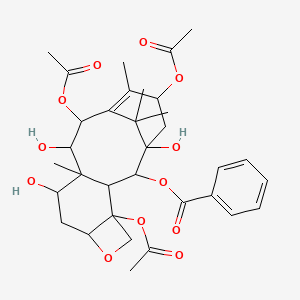 molecular formula C33H42O12 B1662863 9-Dihydro-13-acetylbaccatin III CAS No. 142203-65-4
