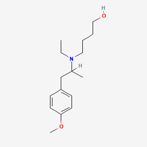 molecular formula C16H27NO2 B1662868 Mebeverine alcohol CAS No. 14367-47-6