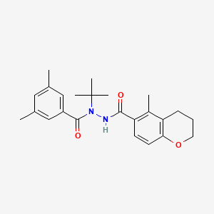 molecular formula C24H30N2O3 B1662869 Chromafenozide CAS No. 143807-66-3