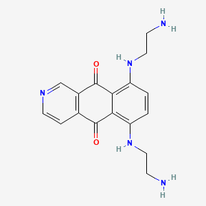 molecular formula C17H19N5O2 B1662873 Pixantrone CAS No. 144510-96-3