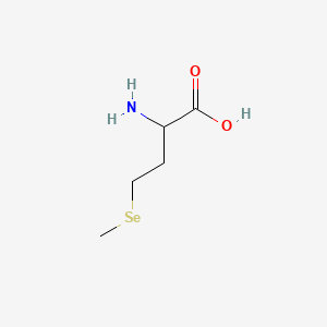 molecular formula C5H11NO2Se B1662878 L-SelenoMethionine CAS No. 1464-42-2