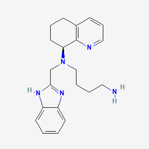 molecular formula C21H27N5 B1662892 Mavorixafor CAS No. 558447-26-0