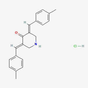 molecular formula C21H22ClNO B1662893 NSC 632839 hydrochloride CAS No. 157654-67-6