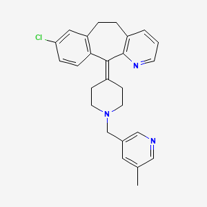 molecular formula C26H26ClN3 B1662895 Rupatadine CAS No. 158876-82-5