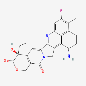 molecular formula C24H22FN3O4 B1662903 Exatecan CAS No. 171335-80-1