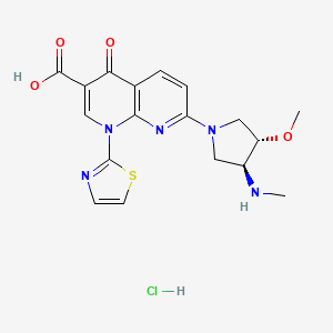 molecular formula C18H20ClN5O4S B1662909 Voreloxin Hydrochloride CAS No. 175519-16-1