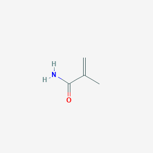 molecular formula C4H7NO B166291 甲基丙烯酰胺 CAS No. 79-39-0