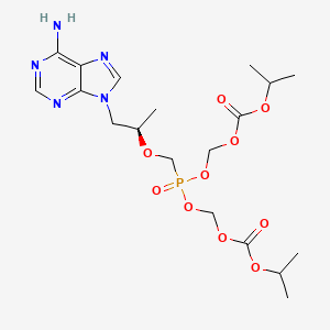 molecular formula C19H30N5O10P B1662916 替诺福韦酯 CAS No. 201341-05-1