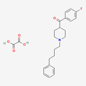 molecular formula C24H28FNO5 B1662925 4F 4PP oxalate 