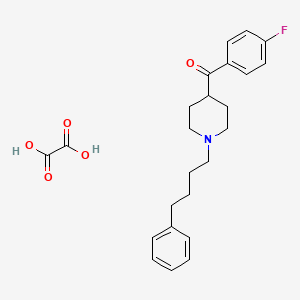 molecular formula C24H28FNO5 B1662925 4F 4PP oxalate CAS No. 144734-36-1
