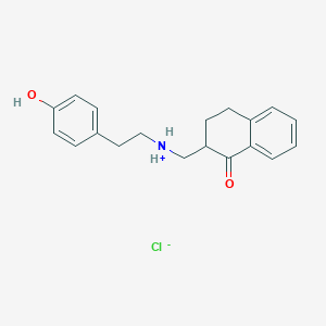 molecular formula C19H22ClNO2 B1662926 HEAT hydrochloride CAS No. 30007-39-7