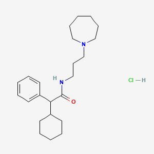 molecular formula C23H37ClN2O B1662927 MR 16728 Hydrochloride CAS No. 207403-36-9