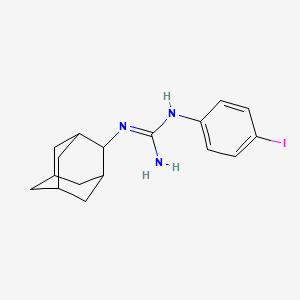molecular formula C17H22IN3 B1662928 Albipagrastim alfa CAS No. 193527-91-2