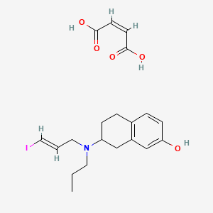 molecular formula C20H26INO5 B1662934 7-hydroxy-PIPAT maleate CAS No. 200722-46-9