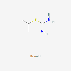 molecular formula C4H11BrN2S B1662935 S-Isopropylisothiourea hydrobromide CAS No. 4269-97-0