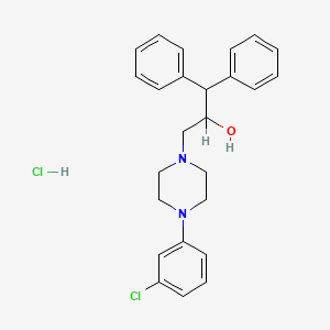 molecular formula C25H28Cl2N2O B1662937 BRL 15572 hydrochloride CAS No. 1173022-77-9
